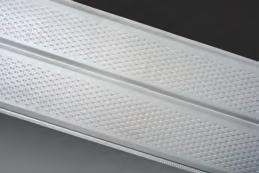 SOFFIT 2-Panel Corrosion resistant 2-panel soffit sections for eave and overhang areas.
