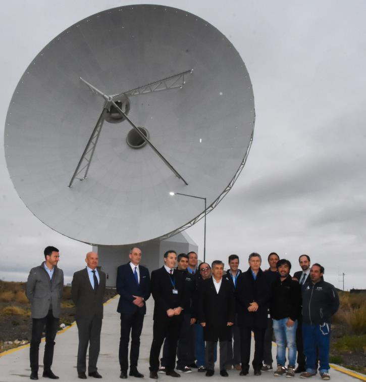 International Cooperation For Astronomical Applications Deep Space Antenna of the European Space Agency was installed in Argentina in
