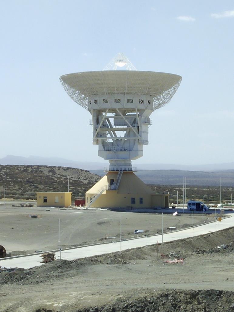 International Cooperation For Astronomical Applications Deep Space Antenna installed in Argentina to support the Chinese