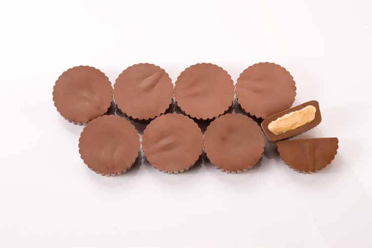 00 366 Peanut Butter Bears Osos de chocolate con relleno de crema de cacahuate