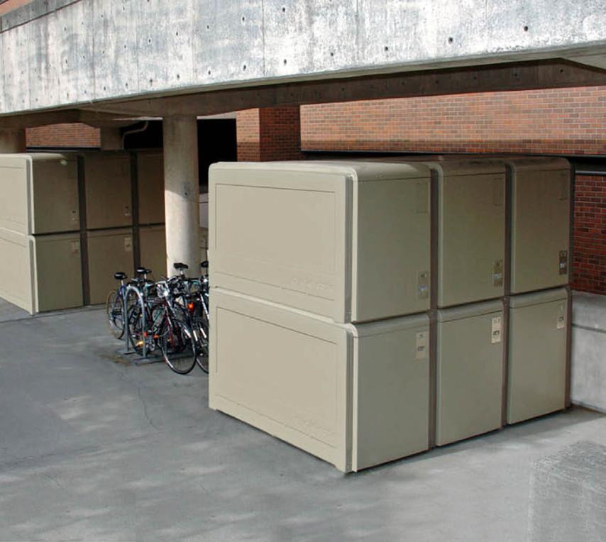CYCLE-SAFE / TWO-TIERED INSTALLATION Designed for flexibility.
