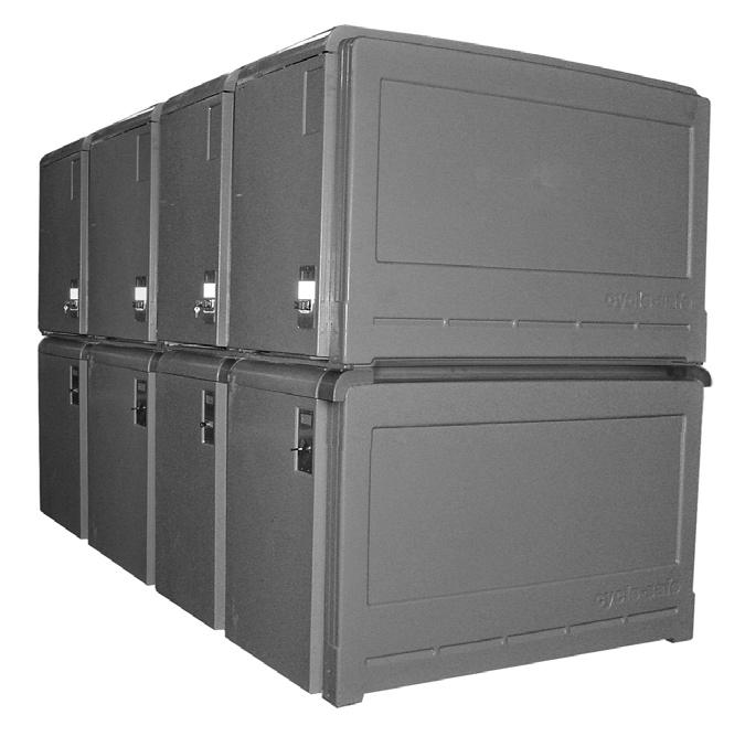 4 CYCLE-SAFE / TWO-TIERED INSTALLATION ASSEMBLY SEQUENCE A. Build first-tier locker row. Plumb and true assembly according to the Installation Guide and Owners Manual ProPark Series.