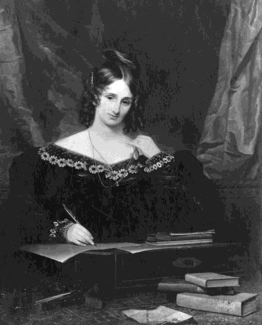 She eloped to France with the poet Percy Bysshe Shelley in 1814, although they were not married until 1816, after the suicide of his first wife.