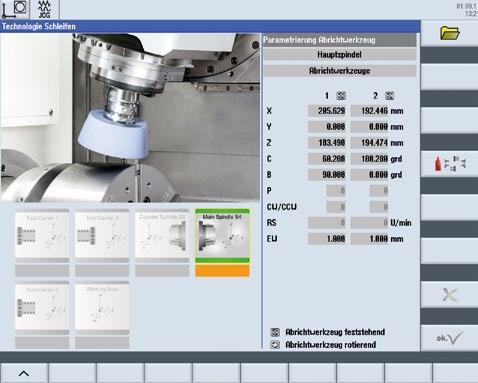 Turning, milling and grinding perfectly integrated + IT5 on universal machines? No problem.