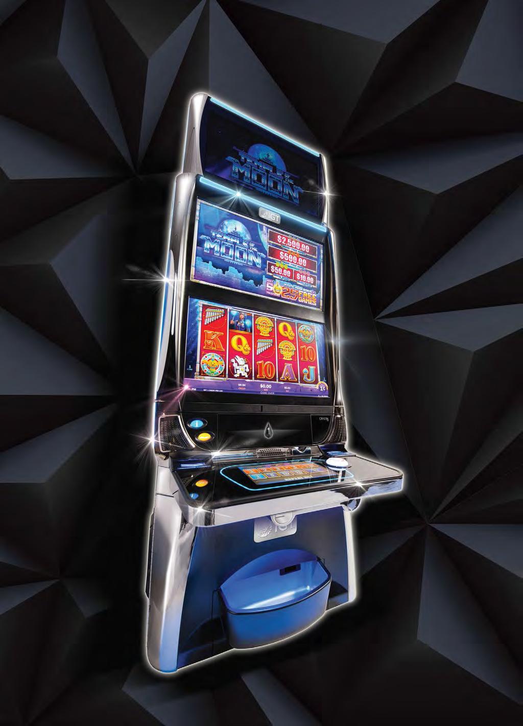 It s a machine designed for premium player comfort & flexibility including a huge dynamic player panel, where players can choose to bet the increments they want.
