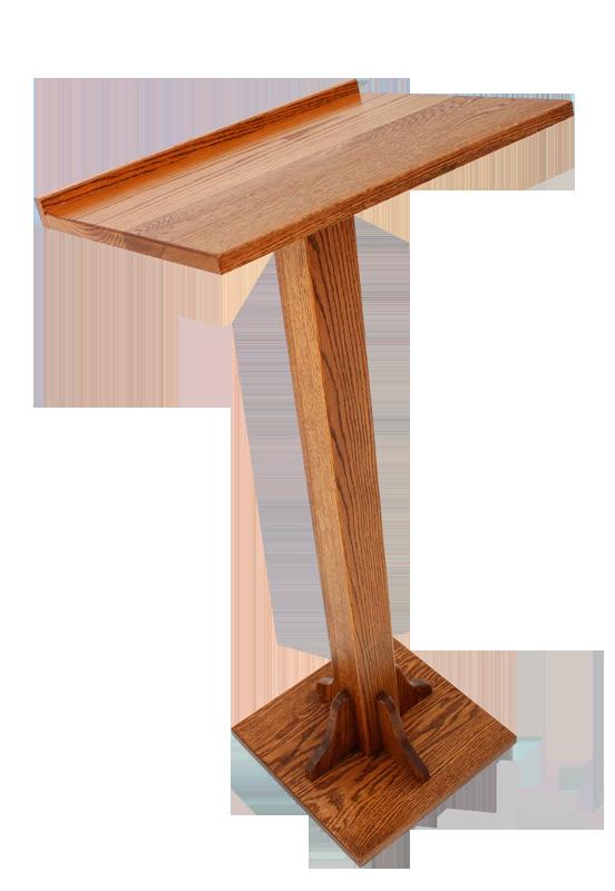 Available in our large assortment of stain finishes, this church furniture piece can be