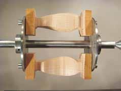 jig-to lathe alignment. I have different sets of discs for different diameters.