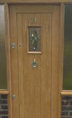 of ironmongery fitted.