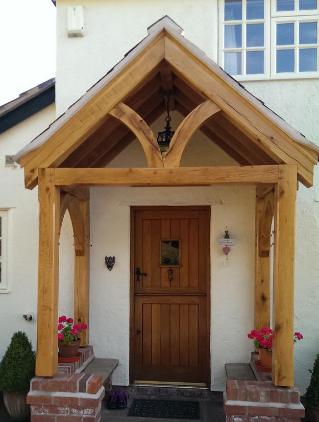 We have manufactured a wide range of different porches and home entrances