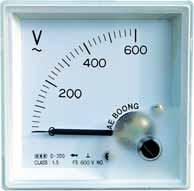 But the voltmeter of 0V is able to supply by order of customer. When lettering the voltage ratio on voltmeter, the meters for 3phase wire are lettered as like as the meters for 3phase 3wire.