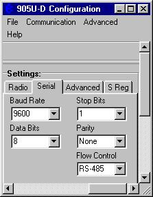 905U-D Radio Modem User Manual 4.4.3 Other Parameters Radio Data Rate Select the radio data rate which you want to use.