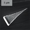 ART technique provides highly reproducible production at reasonable costs. Images below illustrate some of the key stages of the technology. Film of diamond crystals. SEM image.