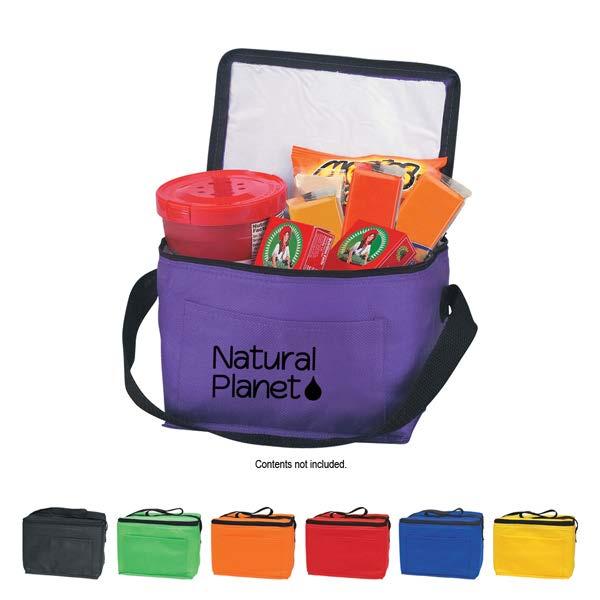 Item D: Insulated Kooler Lunch Bag Description: Lunch Bag 210D Cooler Bag/insulated 6 pack / lunch cooler.