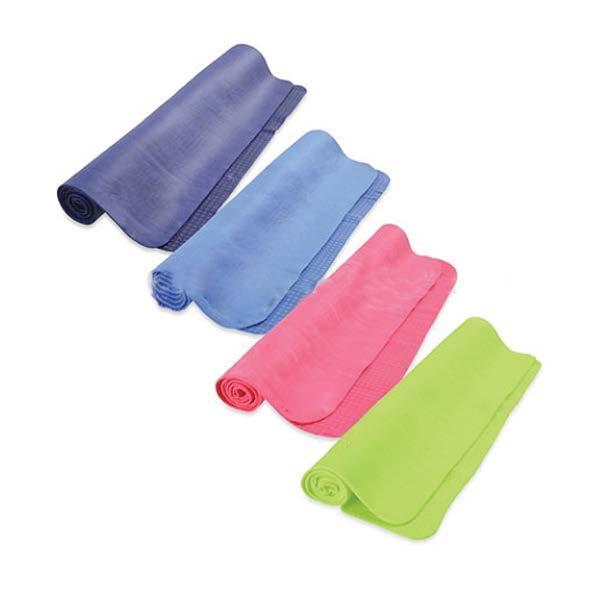 Item M: Cooling Towel Description: Individually packaged/poly Vinyl Acetyl material (no specific weight), which allows cool air to stimulate cooling and lower your core temperature.