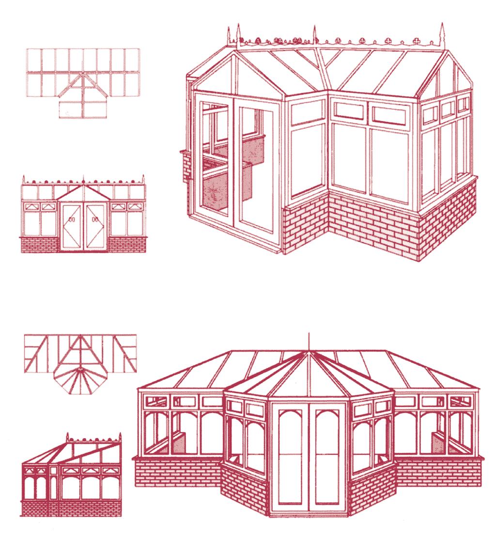 (d) (c) (b) (a) (iii) (ii) (i) Total (1) Answer... KI 3 Producing a fully rendered graphic of the new conservatory. Answer... Producing a fully dimensioned production drawing of a new conservatory.