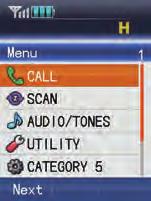 Intuitive GUI Unique to this DMR radio are the vibrant 250-colour icons that can be assigned separately for each channel to easily distinguish the caller.