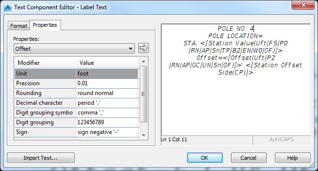 Chapter 9 SIGNALIZATION TOOLS - Placing Text Labels 5.