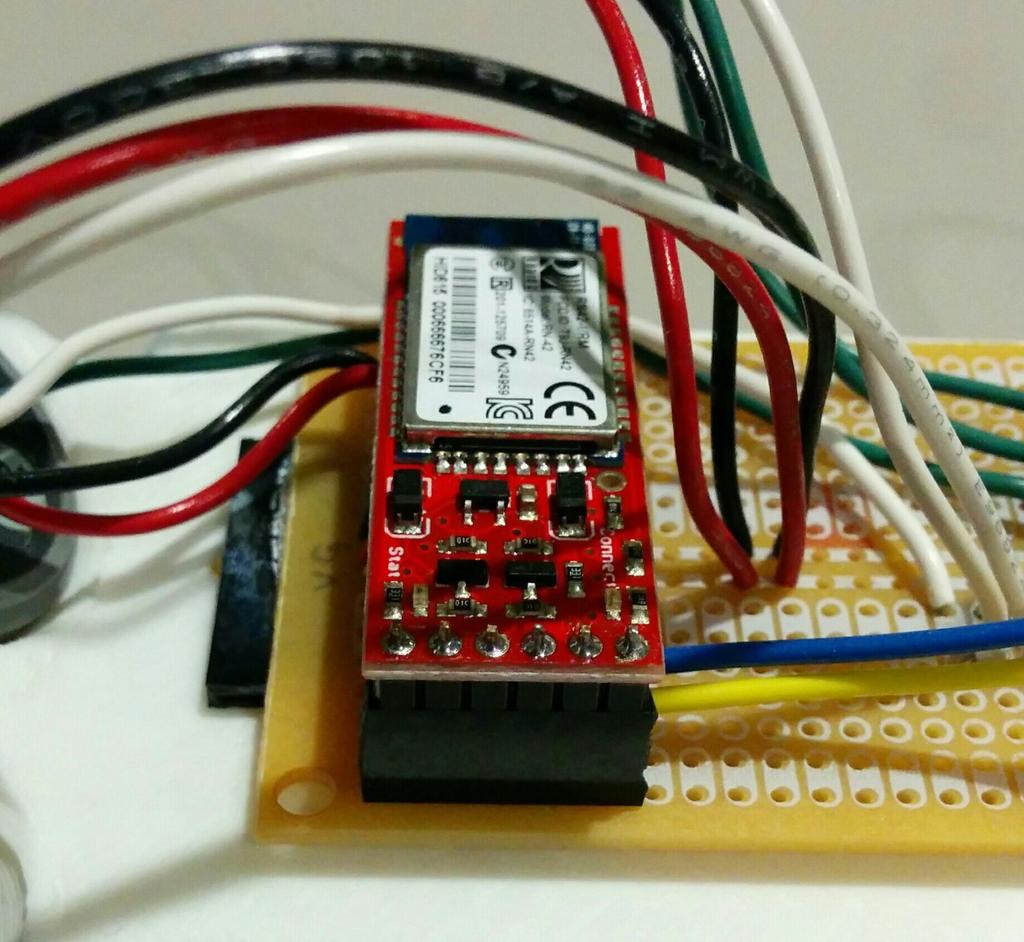 VIA Changes Audio Feedback Utilizing a Bluetooth module instead of a separate microcontroller allowed us to