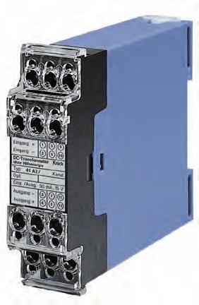 ProLine Interface Technology Loop-Powered Isolators for Standard Signals For isolation of 0(4)... 20 ma standard current signals on up to 3 channels.