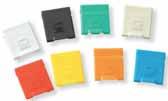 Designation icons and dust covers can be specified, for providing both port protection and color-coding.