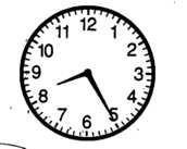 14 58. Joey is meeting Tom at the movies at 1:45. The clock below shows what time it is now. How much time does Joey has to wait before he meets Tom? A. 4 hours 45 minutes B. 5 hours 20 minutes C.