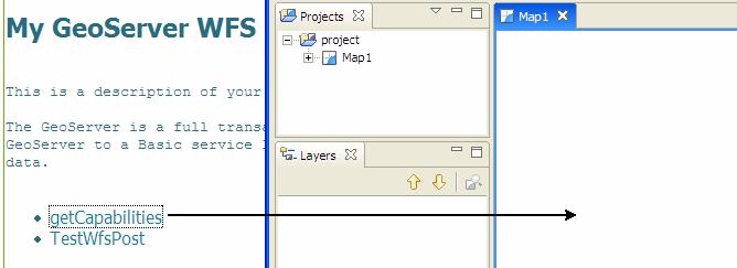 6) EDITING GEOMETRY WITH A WEB FEATURE SERVER Tip: In this section we will use udig to display and then edit our local Web Feature Server.