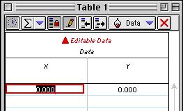 show the data in a Graph window. 1.