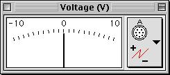 Physics Labs with Computers, Vol. 2 012-07001A Tutorial Activities: Voltage Sensor Voltage Sensor The Voltage Sensor measures voltages from 10 volts to +10 volts.
