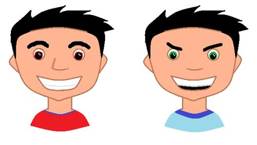 Add details that give personality 12) Color him with the correct skin tone.