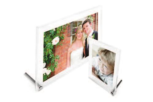 DESKTOP PRESENTATION VISIO ACRYLICS Visio Desktop Acrylic Photographically printed and professionally sealed to a 8mm acrylic block with a
