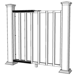 Railing Installation: Your installation guide for Rustic Railing 0! Method Railing System: Make sure the post sleeve and ring base have been installed.