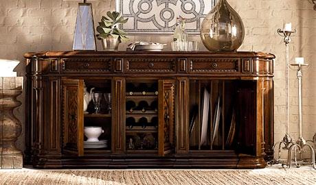 This Credenza features plenty of room for