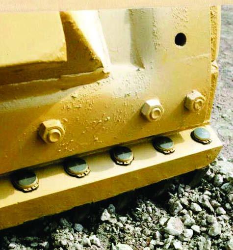Standard Bits for large motor graders or when abrasion is high and penetration isn t critical.