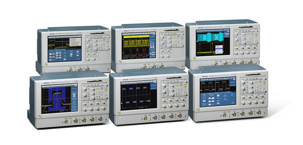 Digital Phosphor Oscilloscope TDS5034B TDS5054B TDS5104B Data Sheet Features & Benefits 350 MHz, 500 MHz, and 1 GHz Bandwidth Models 4 Channels on all Models Upto5GS/sSampleRate Up to 16 M Record