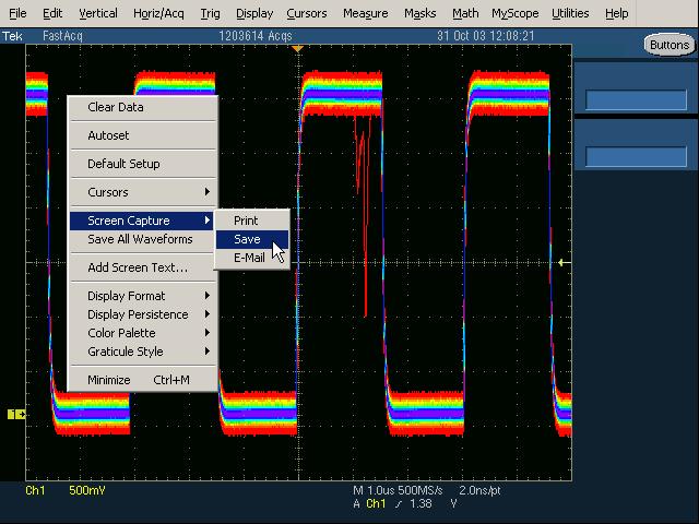 Digital Phosphor Oscilloscope TDS5034B TDS5054B TDS5104B deliver greater than 100,000 waveforms per second capture rates.