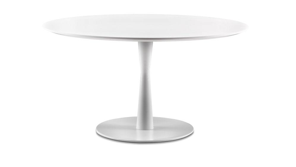 finishes Design Roberto Barbieri FLUTE ROUND DINING TABLE WITH LACQUER