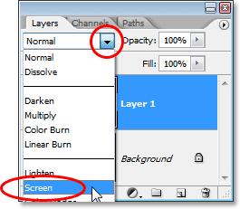 to do is change the blend mode of the fireworks layer to Screen.