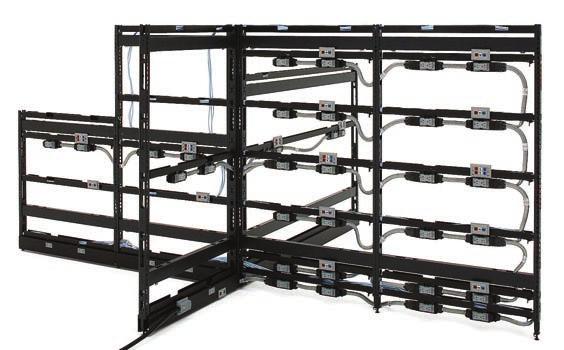 STATEMENT OF LINE JUNCTIONS AND CONNECTIONS Horizontal Frame Packages: 18" 72"W End-of-Run, In-line, L, T, X, V, Y, Wall Start and Off-Module Junctions: 30" 78"H Stacking Junctions: 12" 24"H Panel