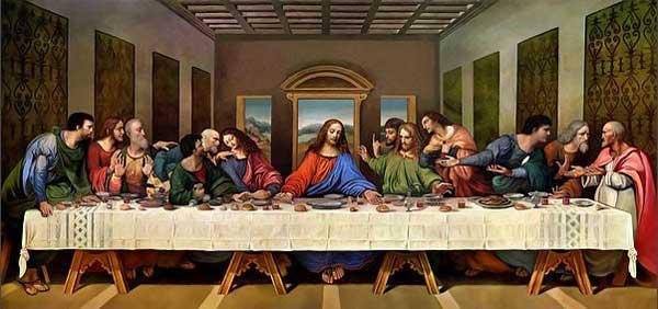 Artist as Scientist Last Supper- 1498 15 x 29 tempra on dry plaster took 3 years to complete wall of the