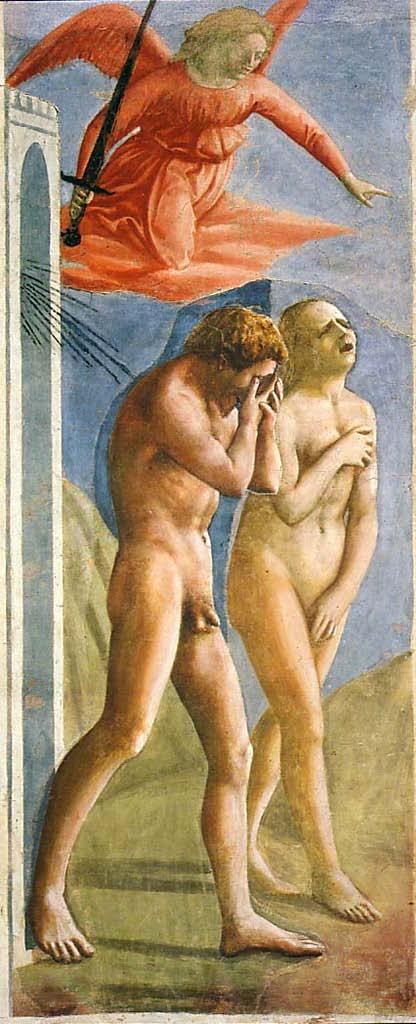 Realism & Expression Expulsion from the Garden by Masaccio (1427) Adam and Eve being removed
