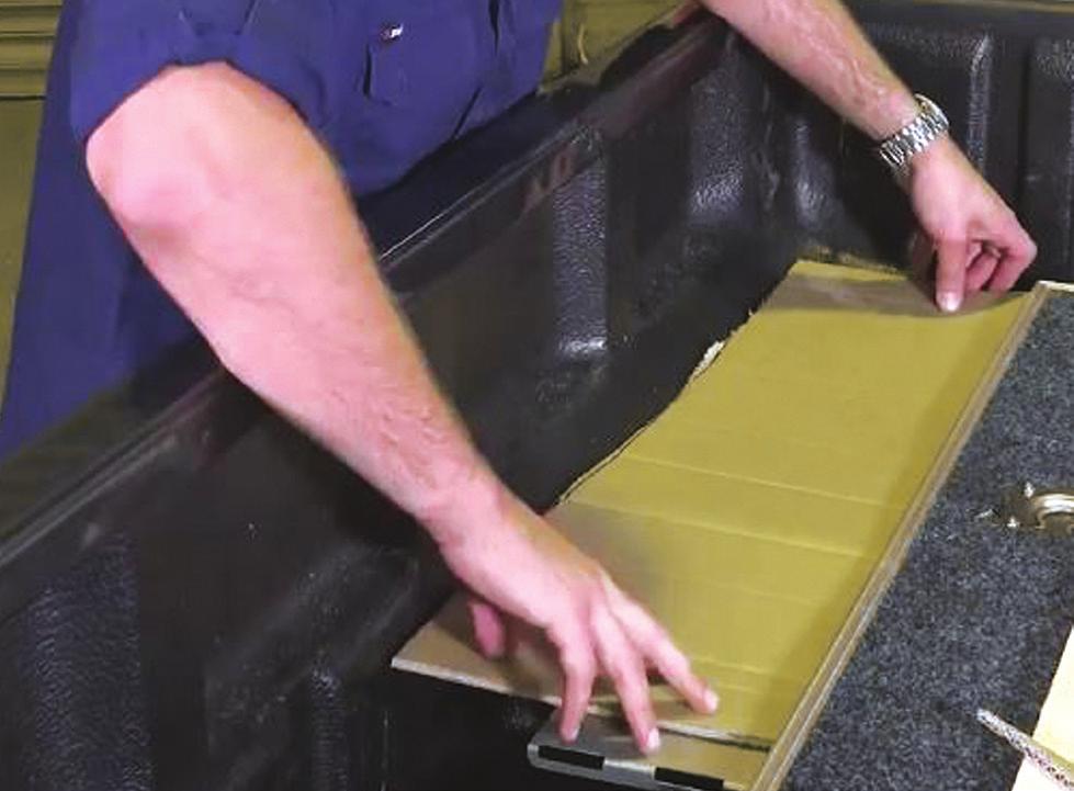 With the help of at least one other person, lift the drawers into the back of your vehicle. 11 1. Bolt on all 6 of the brackets. The carpeted brackets require 3x dome headed bolts.