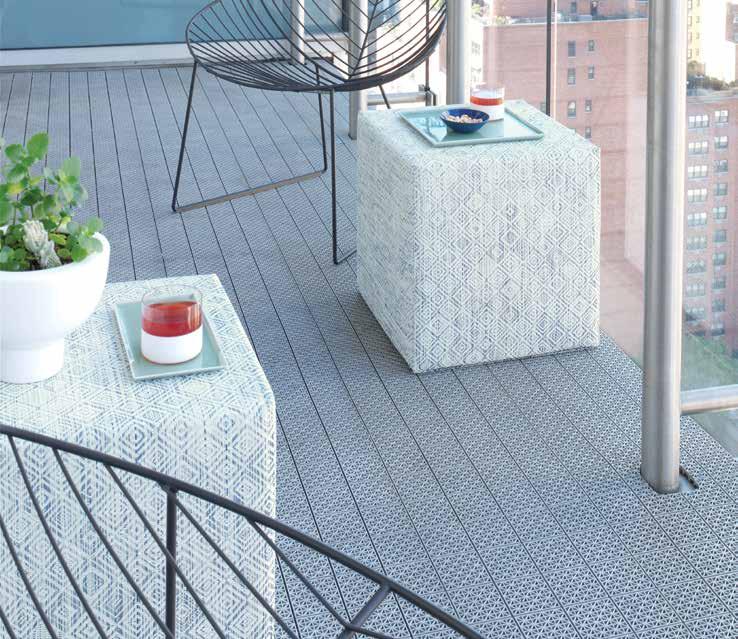 Shag Indoor/Outdoor mats are tufted from durable extruded yarns for a textured "looped" look and bonded to a vinyl backing. Standard sizes available. Indoor/outdoor use. Good in all weather.
