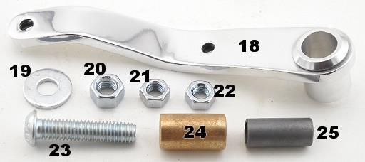 Parts will be referred to by the names & numbers shown here. If you are missing anything please email refinedcycle@gmail.com. FC17 Components 1 BSM7 2 FC17-L 3- FC17-R 4 1/2" Spacer (Qty.