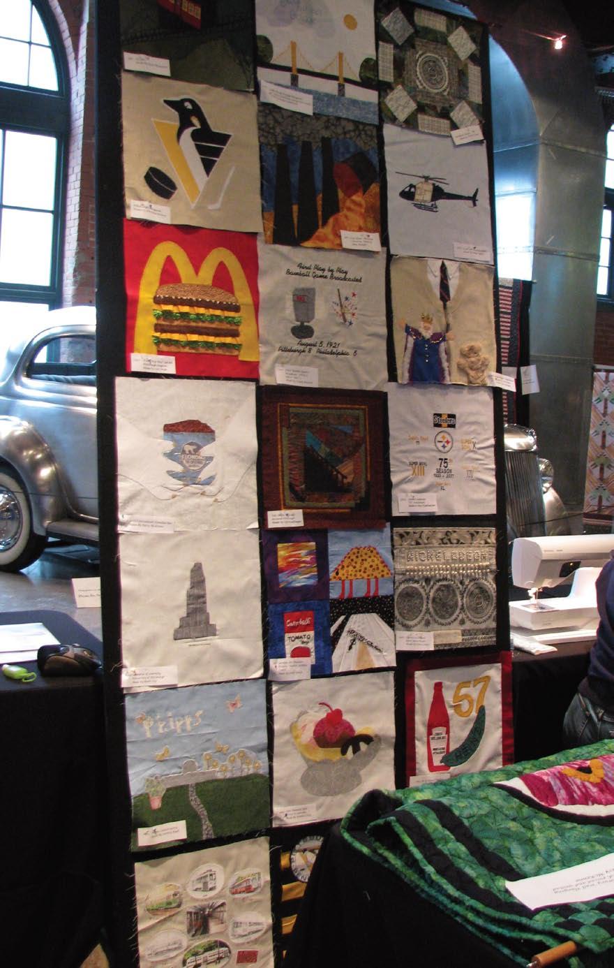 The event was not intended to be another quilt show.