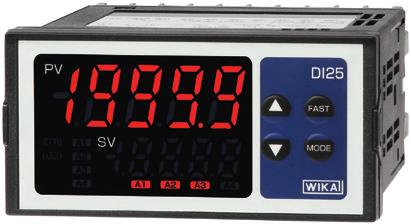 Accessories Digital indicator for panel mounting With multi-function input Model DI25 WIKA data sheet AC 80.