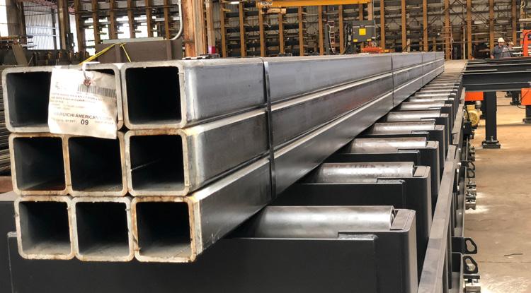 From bundled tubing to billets and beams, HE&M has solutions for working with all types of materials.