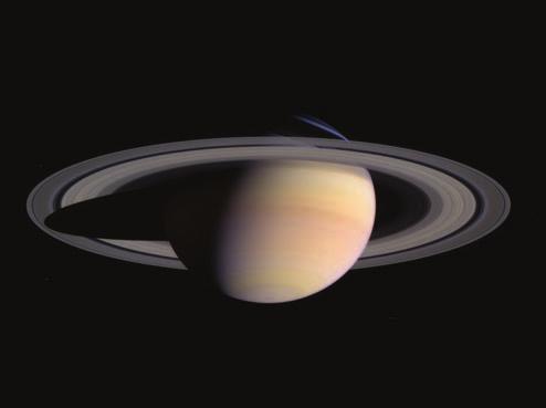 296 NATIONAL AERONAUTICS AND SPACE ADMINISTRATION AGENCY-SPECIFIC GOALS Continued Saturn and its rings, as imaged by NASA s Cassini spacecraft, which is currently in orbit around the planet.