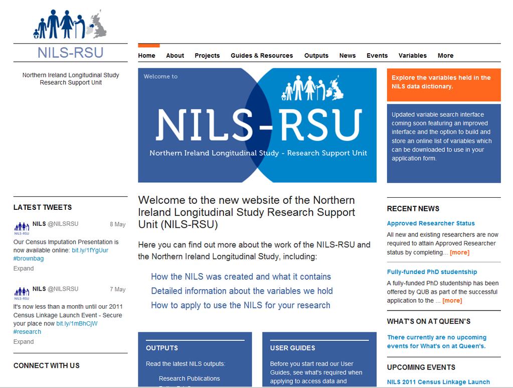 The NILS-RSU supports researchers by: supervising the secure environment; helping researchers make