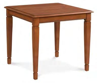 4176-86 Activity/Dining Table W42 D42 H30 Apron Height: 27-3/8