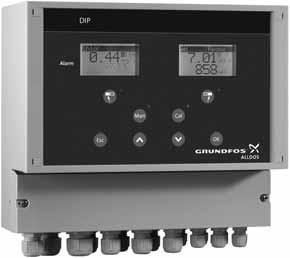 Product features measuring amplifiers and controllers Triple measuring amplifier and controller for pools The (Dosing Instrumentation Pool) is specially designed for swimming pool applications.
